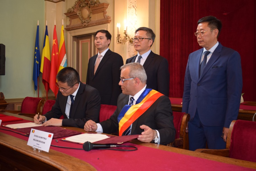 Sighișoara s-a înfrățit cu Orașul Suzhou din China