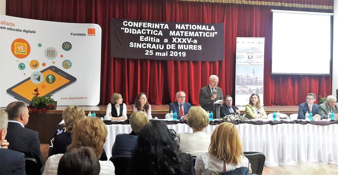 ”Digitaliada” reunește profesorii de matematică la Sâncraiu de Mureș