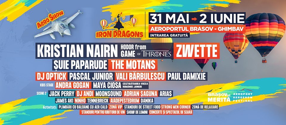 Un festival aeronautic, care îşi propune să ajungă cel mai ‘tare’ din centrul ţării, va avea loc în acest weekend, la Brașov, pe aerodromul din Ghimbav