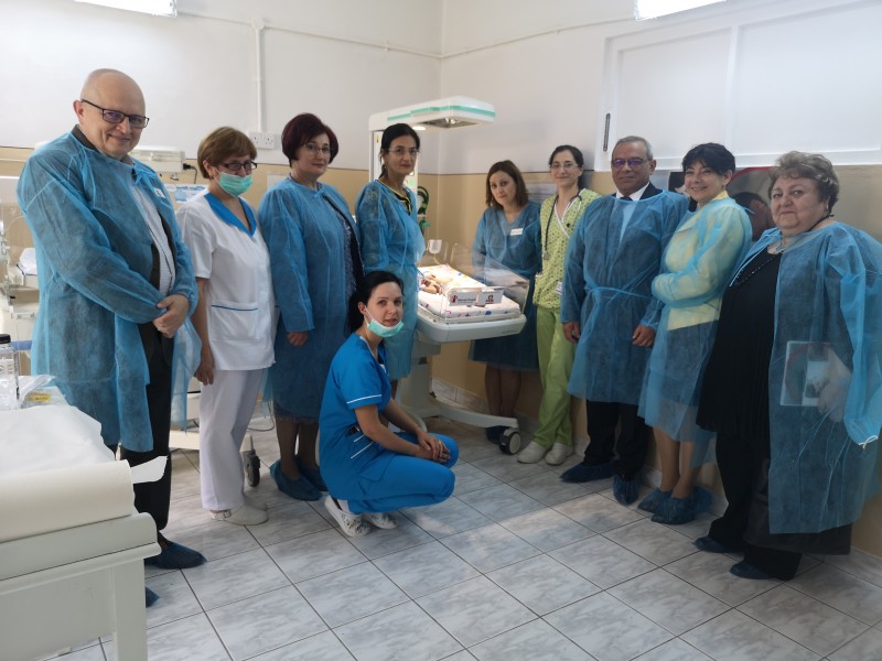 Maternitatea din Sighișoara, dotată de Salvați Copiii cu două echipamente