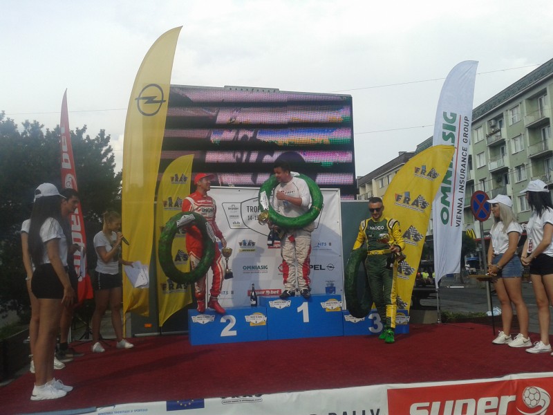 Costel Cășuneanu a câștigat Super Rally Tg.-Mureș