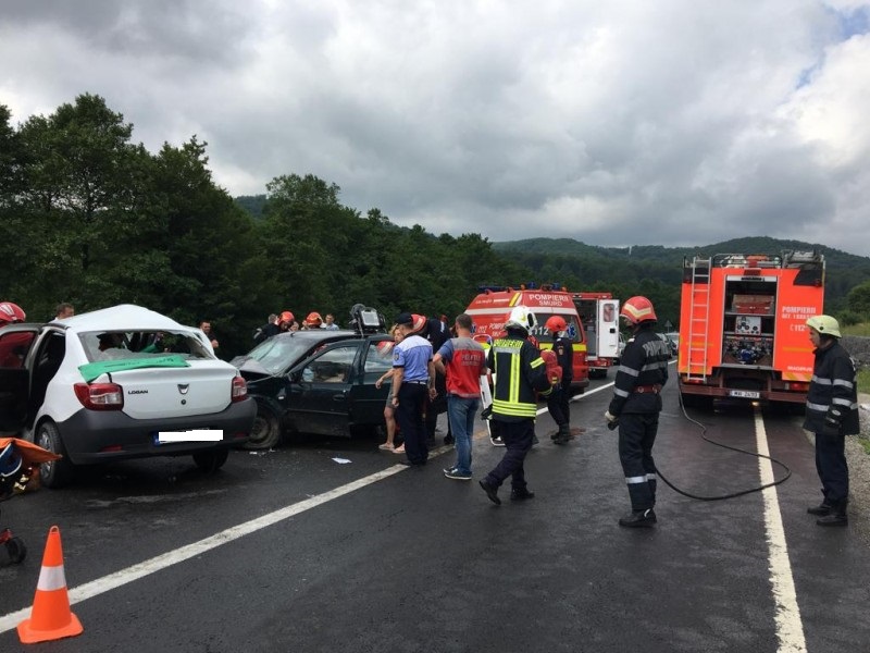 Accident cu 6 victime, în județul Brașov