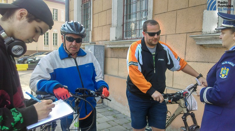 Mic dejun pentru bicicliștii din Tîrgu-Mureș