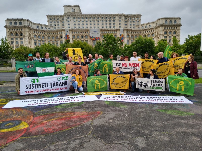 Proteste ale micilor agricultori în capitală