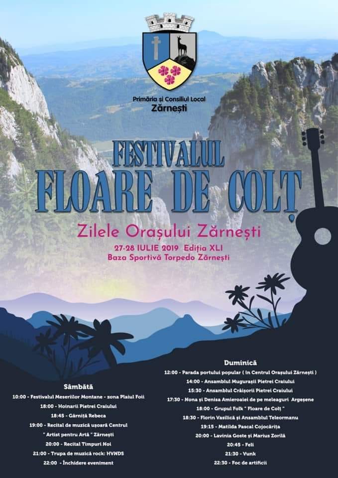 Festivalul Floare de Colţ la Zărnești