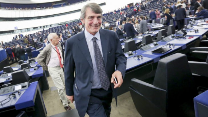 Noul preşedinte al Parlamentului European este italianul David Sassoli