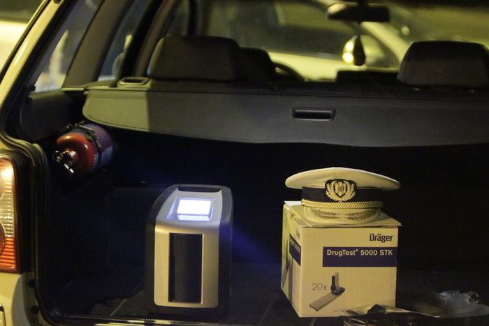 Polițiștii mureșeni au prins azi noapte un șofer care a consumat canabis