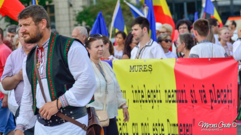 UPDATE: Protest în capitală împotriva Codului Administrativ