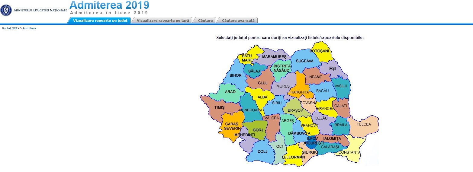 Astăzi se va afişa prima repartizare computerizată în licee
