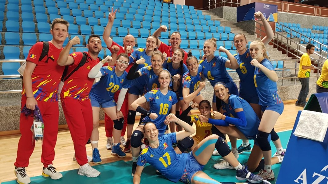 Echipa de volei a României, argint la Baku