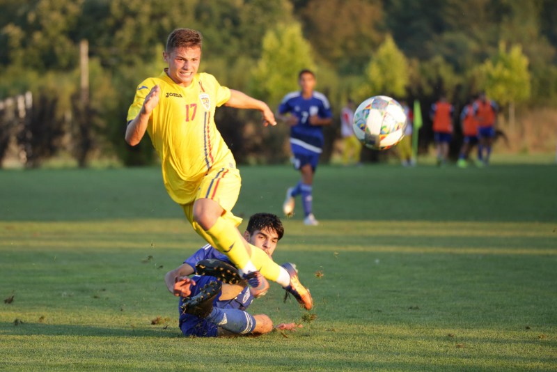 Fotbal amical U 16, meciul al doilea: România – Cipru
