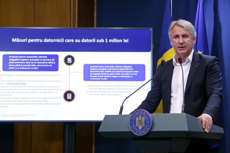 Guvernul a adoptat un set de facilităţi fiscale pentru a-i încuraja pe contribuabili să-şi plătească obligaţiile bugetare