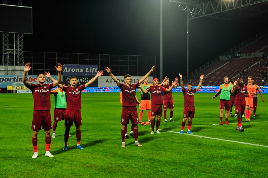 CFR Cluj, victorie cu Lazio Roma în Europa League