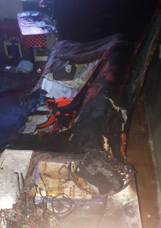 O persoană a suferit arsuri în urma unui incendiu, la Tg.Mureș
