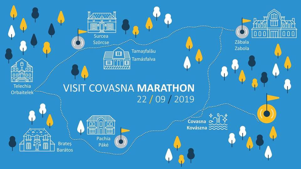 Maratonul ‘Visit Covasna’ promovează mişcarea şi potenţialul turistic al judeţului