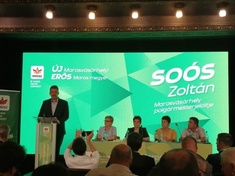 Soós Zoltán desemnat candidatul UDMR la Primăria Tîrgu Mureş