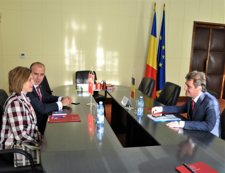 Ambasadorul Turciei în România vizitează județul Mureș