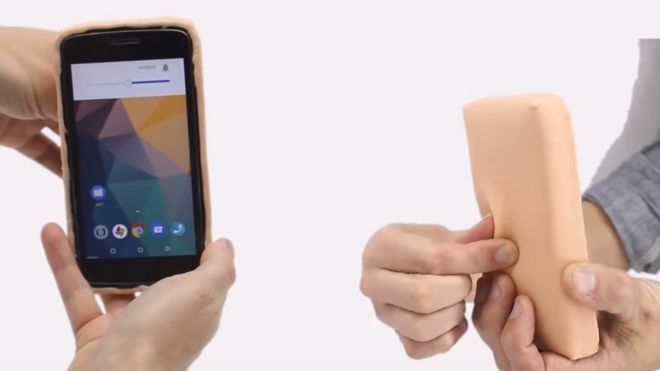 ‘Interfaţă Skin-On’, pentru dispozitive mobile