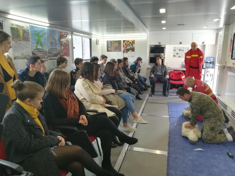 Caravana SMURD ,,Fii pregatit!” revine miercuri în județul Covasna