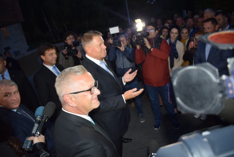 Klaus Iohannis a vizitat Spitalul Clinic Județean de Urgență Târgu Mureș