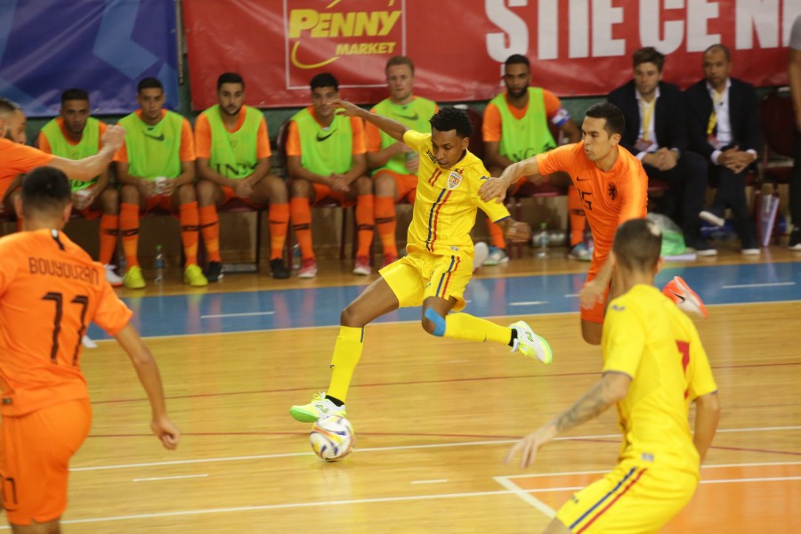 România, remiză cu Olanda la futsal