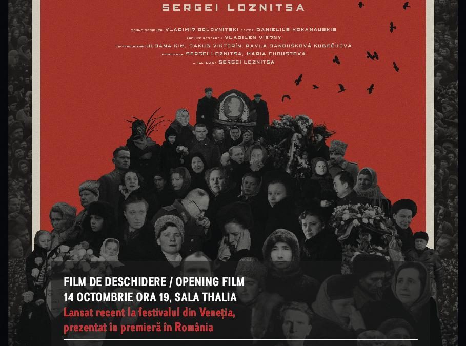 Întâlnire cu Stalin, Gorbaciov și rebeli ai Revoluției din ’89, în documentare la Astrafilm 2019