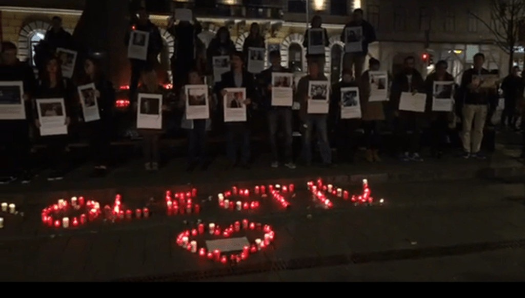 Marş comemorativ la patru ani de la tragedia din Clubul Colectiv