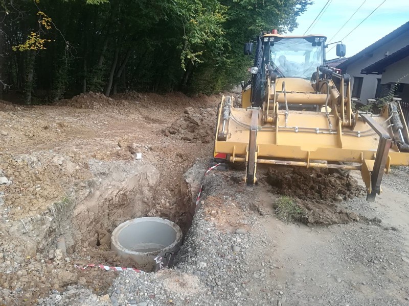 Extindere de infrastructură la Corunca