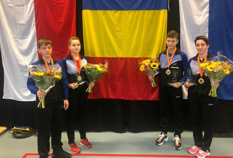 Aur și argint pentru România, la „TOP 10 Europe” la tenis de masă Aur și argint pentru România, la „TOP 10 Europe” la tenis de masă