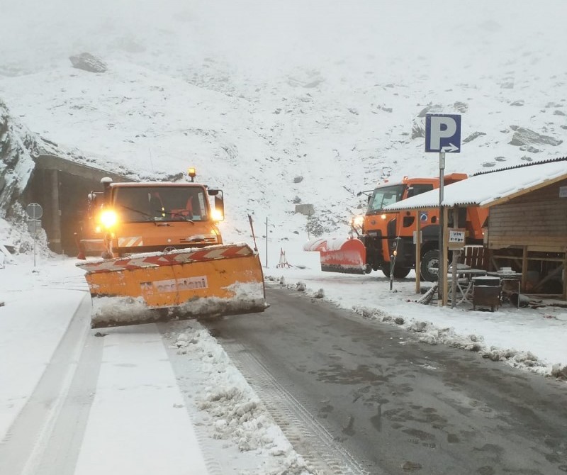 A nins la Borsec și pe Tranfăgărășan