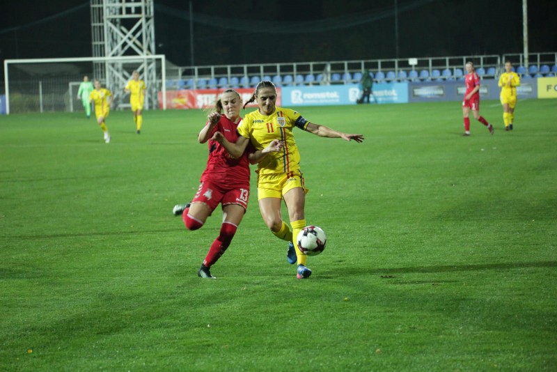 România, victorie cu Lituania la fotbal feminin
