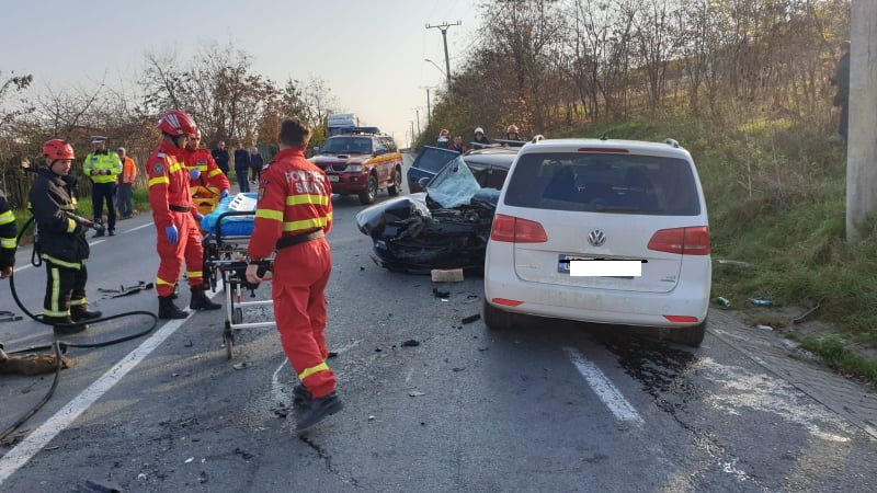 (AUDIO) Circulație blocată pe Calea Sighișoarei din Târgu-Mureș