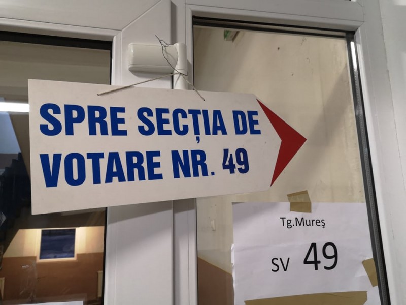 571 de secţii de votare vor fi deschise în judeţul Mureş 571 de secţii de votare vor fi deschise în judeţul Mureş