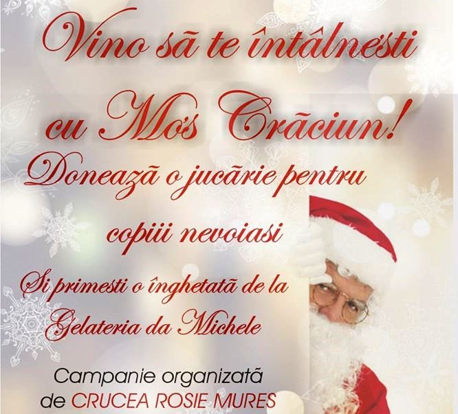 Crucea Roșie Mureș strânge jucării pentru copiii nevoiași Crucea Roșie Mureș strânge jucării pentru copiii nevoiași