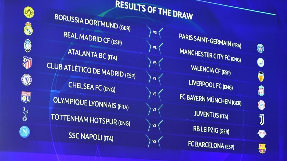 Se cunosc „optimile” UEFA Champions League