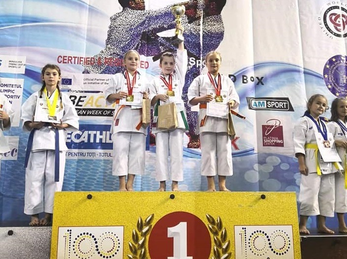 Karatiștii de la Dragon Do Tg.Mureș, medaliați la Cupa Campionilor Europeni
