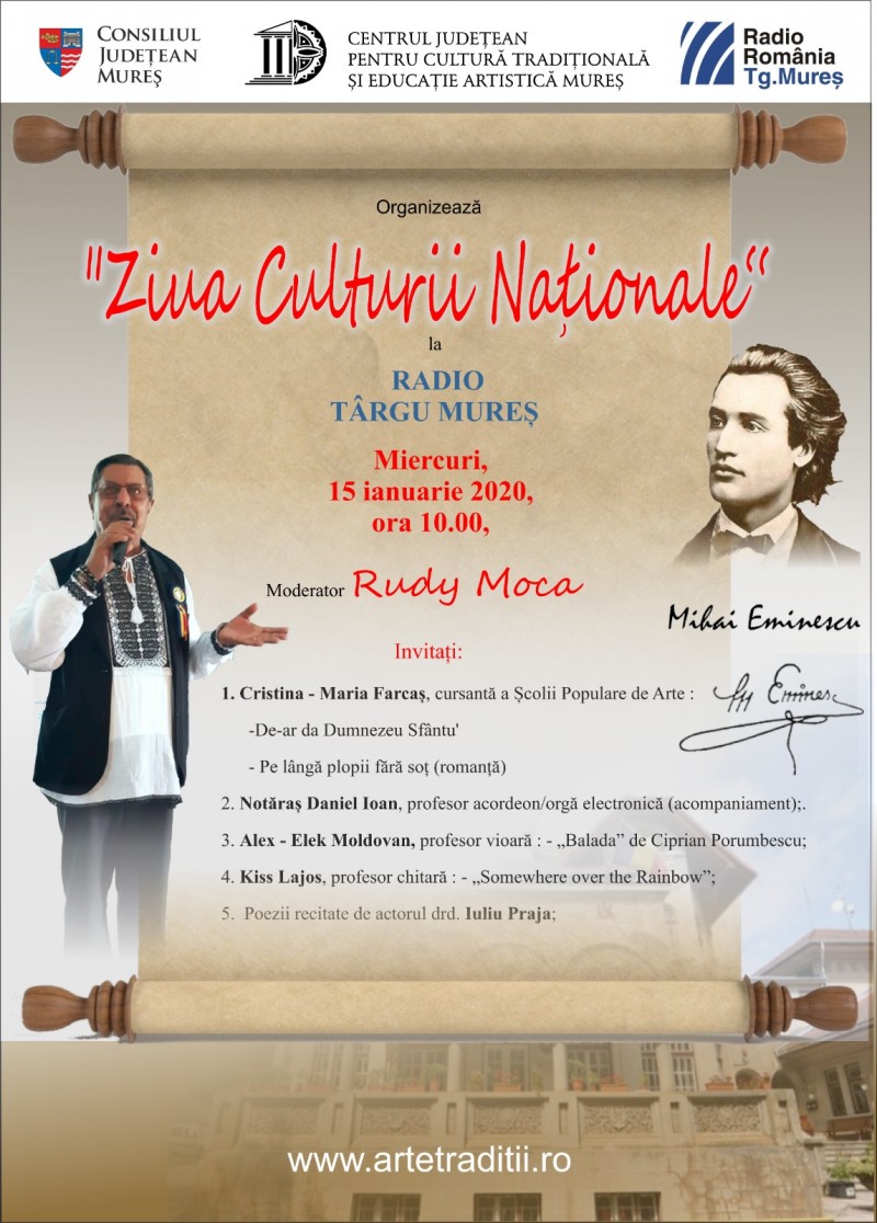 ZIUA CULTURII ȘI IDENTITĂȚII NAȚIONALE