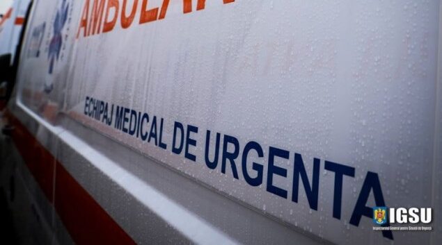 Ambulanță, implicată într-un accident produs în Brașov