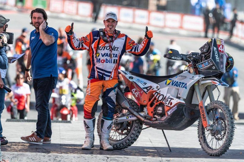 Sătmăreanul Emanuel Gyenes, a câștigat clasa Malle Moto la Raliul Dakar