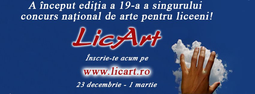 Înscrierile la Festivalul Național de Artă Licart sunt în plină desfășurare