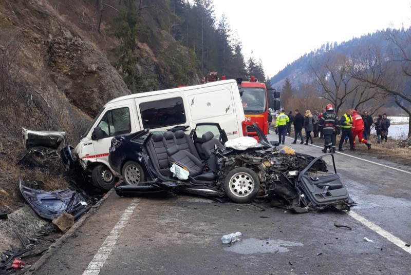Accident rutier în localitatea Neagra din județul Mureș