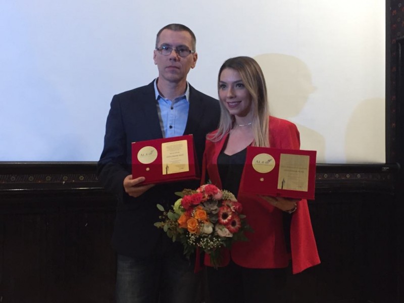 Distincția ALAE pentru Klosz Peter și Szöcs Bernadette