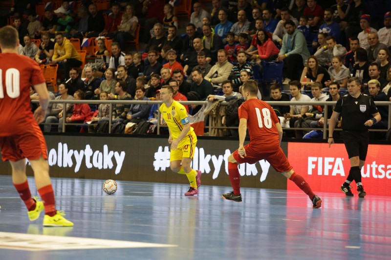 Eșec usturător cu Cehia la futsal: 0-4