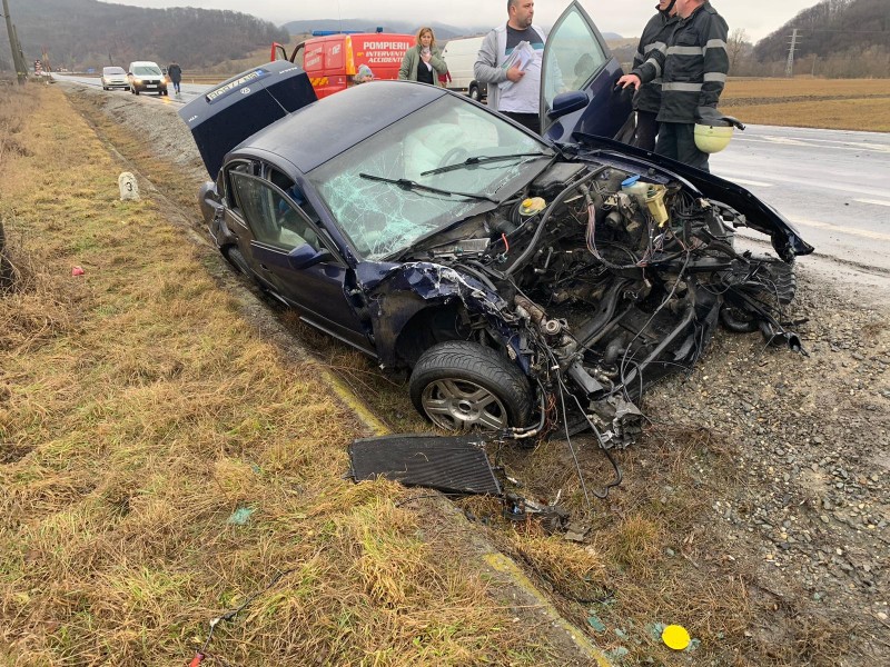 Elicopterul SMURD a fost solicitat la un accident produs în județul Mureș