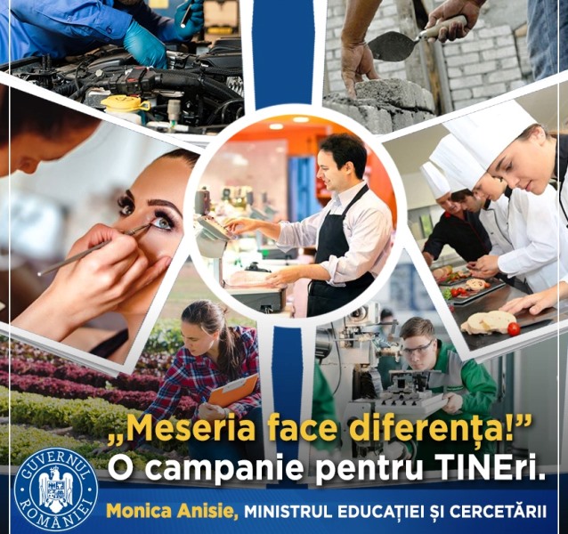 Inspectoratele școlare se mobilizează pentru promovarea învățământului profesional