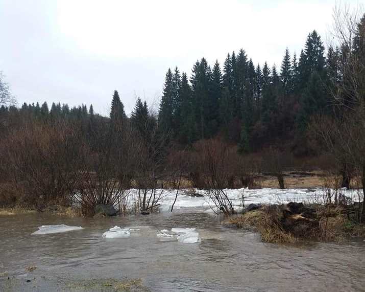 Pericol de inundație în Harghita
