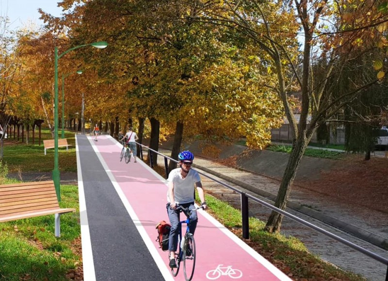 Pistele de biciclete din Tg. Mureș, alternativă la circulația motorizată