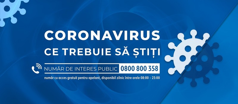 TelVerde pentru informații despre prevenirea infectării cu coronavirus