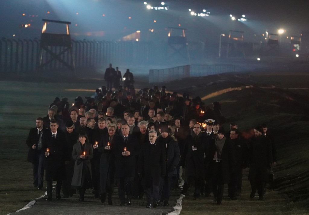 Marşul anual comemorativ de la Auschwitz, amânat pentru prima oară din 1988