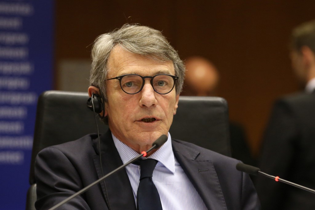 Preşedintele PE a intrat în carantină voluntară la domiciliul din Bruxelles ca măsură de precauţie, după ce a fost în Italia